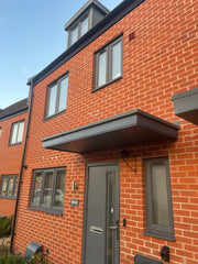 Contemporary Flat Door Canopy