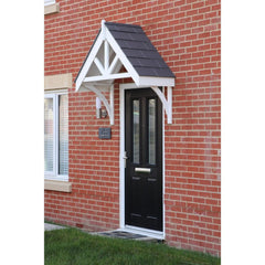 Door Canopy W Truss Door Canopy Kit With Style - Size & Roof Options