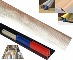 Boulder Oak 40mm x 900mm Multi-Purpose Threshold Strip Adhesive Clip System
