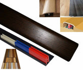 Cofee Veneer 50mm x 900mm Multi-Purpose Transitional Threshold Adhesive Clip System