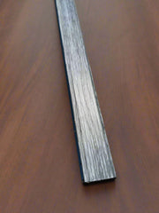Dark Silver Grey Floor Edge Trim 5 x 2M Lengths Adhesive Bridge Gap Between Floor and Skirting
