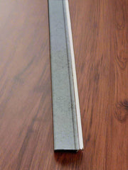 Grey Slate Floor Edge Trim 10 x 2M Lengths Adhesive Bridge Gap Between Floor and Skirting