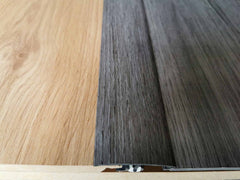 Dark Grey 50mm x 900mm Multi-Purpose Transitional Threshold Adhesive Clip System