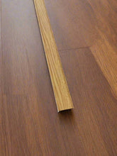 Floor trim medium oak bridge gap between floor and skirting
