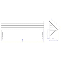 Mono Door Canopy With Multiple Designe & Colour Options