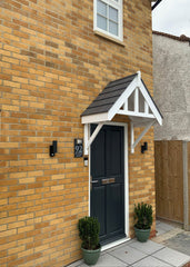 Door Canopy Portcullis Truss Door Canopy Kit With Style - Size & Roof Options