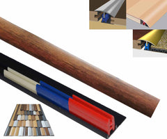 Red Hickory 40mm x 900mm Multi-Purpose Threshold Strip Adhesive Clip System