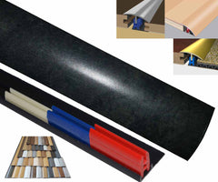 Silver Blue 40mm x 900mm Multi-Purpose Threshold Strip Adhesive Clip System