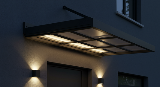 Matte Black to Anthracite Grey: Trendy Canopies for Ultimate Door Defense