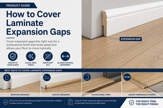 How to Cover Laminate Expansion Gaps