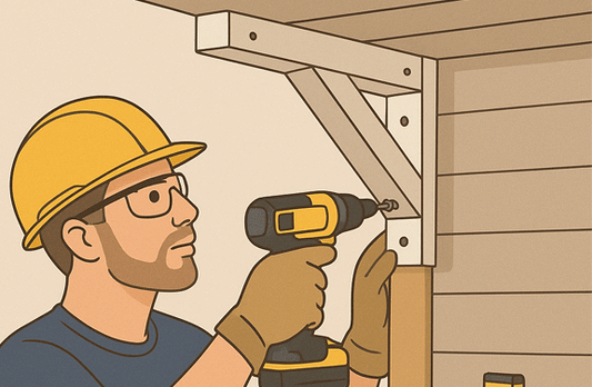 Guide on How to install Porch Brackets