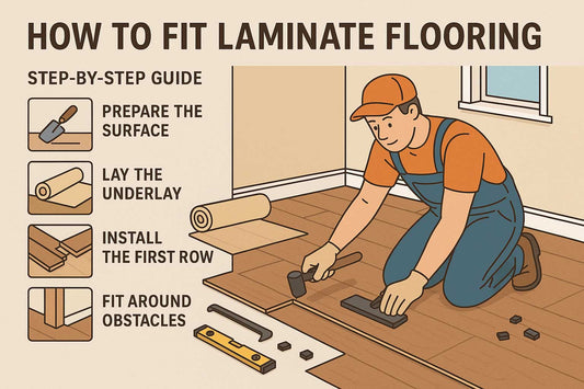 How to fit laminate flooring