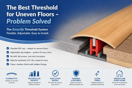 The Best Threshold for Uneven Floors – Problem Solved