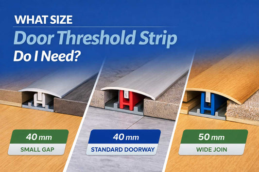 What size door threshold do i need?