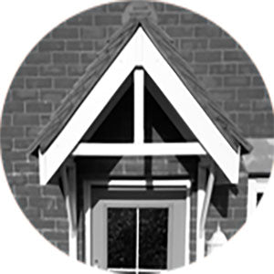 Porch,Bay Window,Gallow Brackets