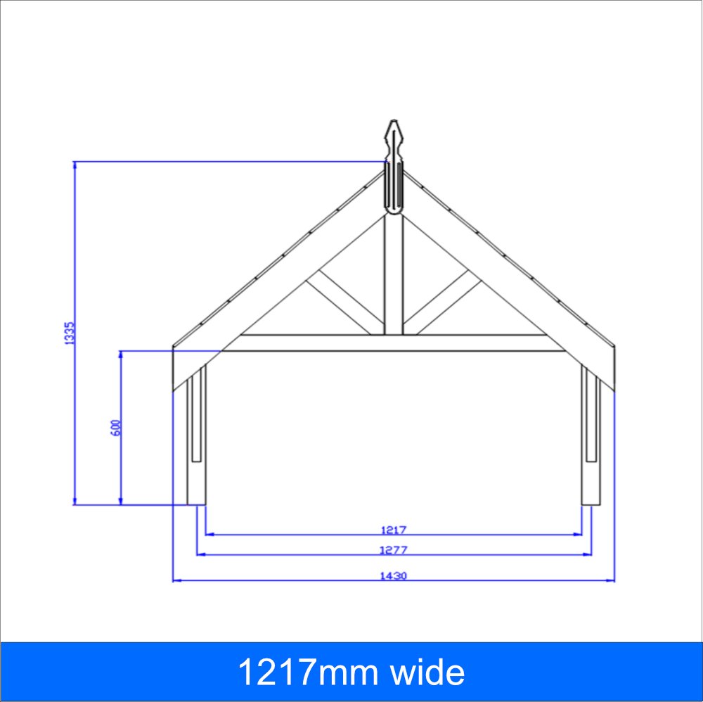 Door Canopy W Truss Door Canopy Kit With Style - Size & Roof Options