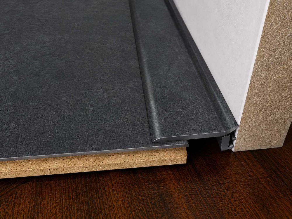 Black Slate Floor Edge Trim