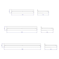 Contemporary Flat Door Canopy