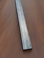 Dark Silver Grey Floor Edge Trim 5 x 2M Lengths Adhesive Bridge Gap Between Floor and Skirting