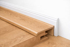 Example fitted floor edge trim