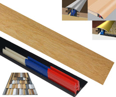 light walnut door threshold bar transitional 40mm