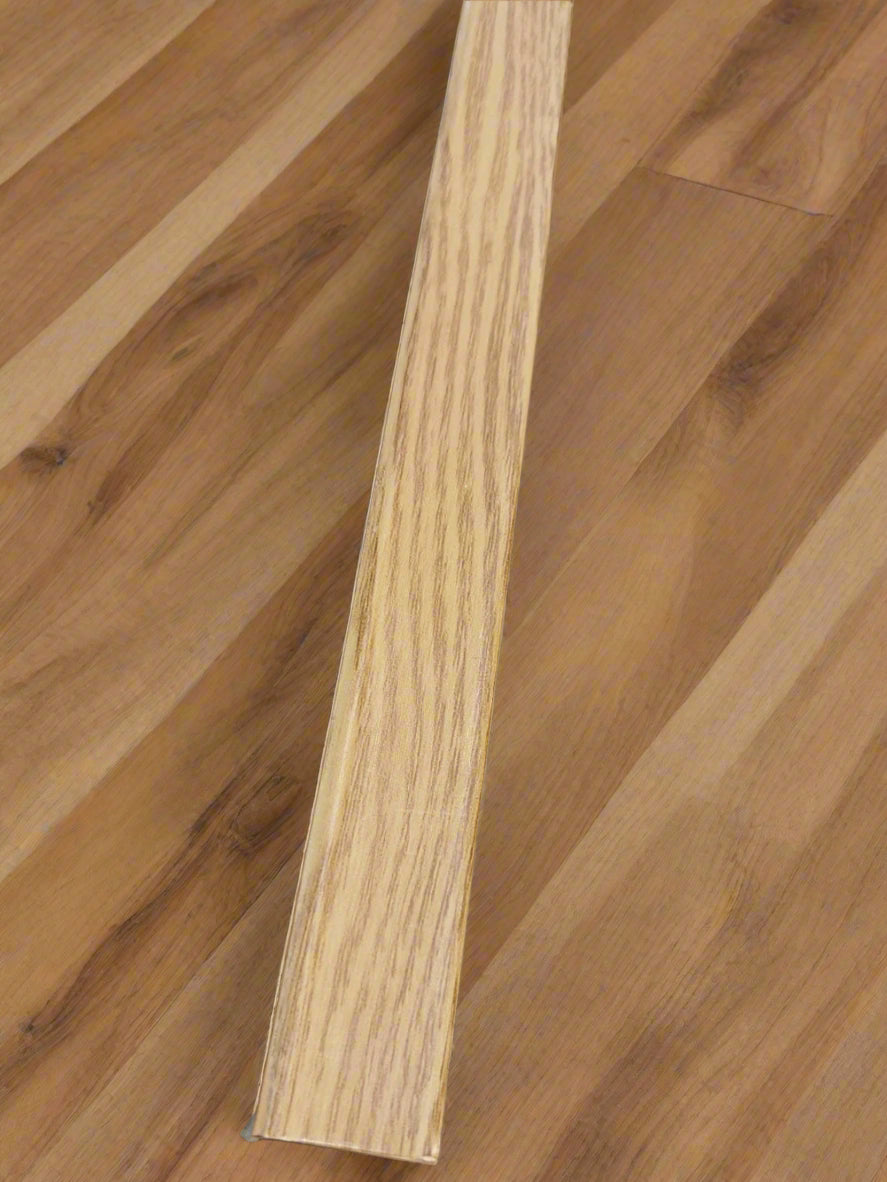 Medium Oak Floor Edge Trim 5 x 2M Lengths Adhesive Bridge Gap Between Floor and Skirting