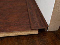 Red Hickory Floor Edge Trim