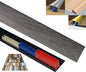 Toulon grey oak effect door threshold easyclip multi purpose