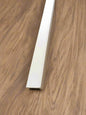 White PVC room edge trim