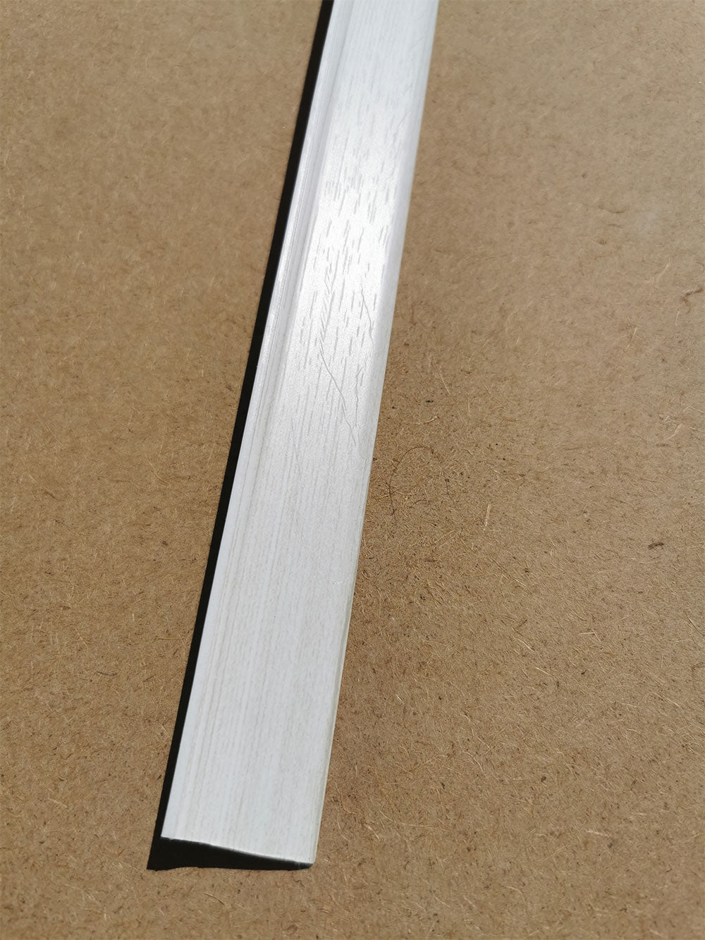 Self Adhesive Floor Edge Trim 1M PVC Expansion Gap Cover Strip Flooring to Skirting Edge