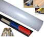 White Washed 40mm x 1800mm Multi-Purpose Threshold Strip Adhesive Clip System